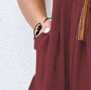 Wide Leg Pocketed Jumper WINE