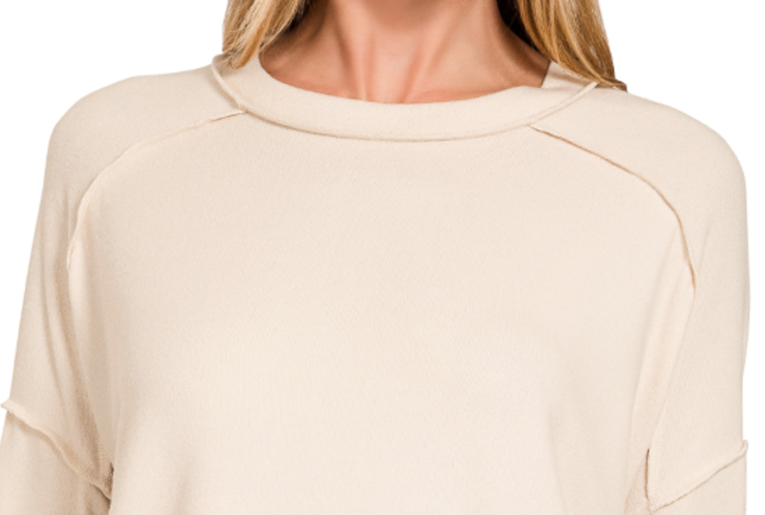 Melange Hacci Hi-Low BEIGE