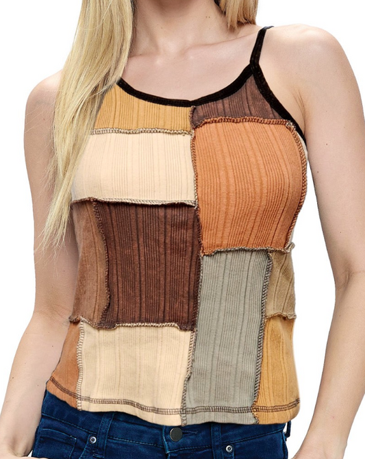 Hippie Patchwork Tank MULTI