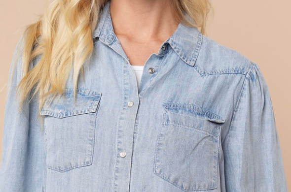 Classic Tencel Chambray BLUE