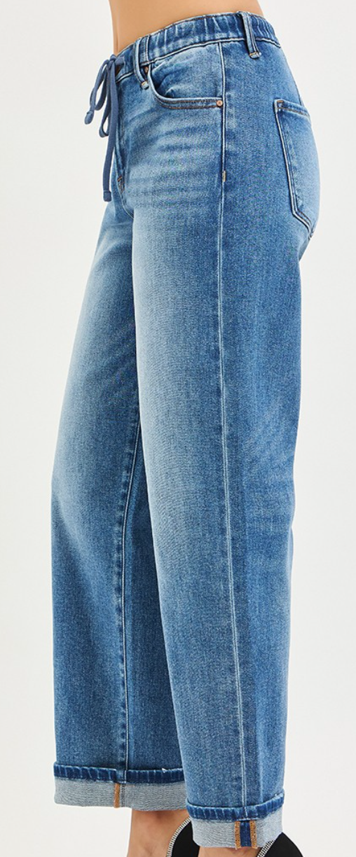 RISEN Elastic Band Boyfriend Cuff 28"/30"