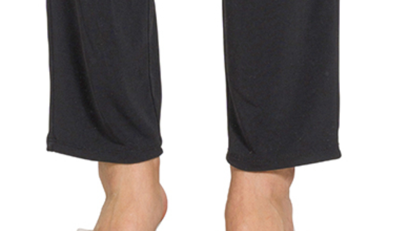 ITY Pleated Waist Pants BLACK 26.5"