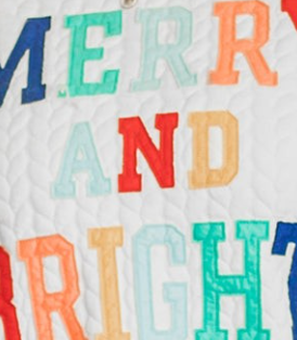 Merry & Bright Cable Sweatshirt WHITE