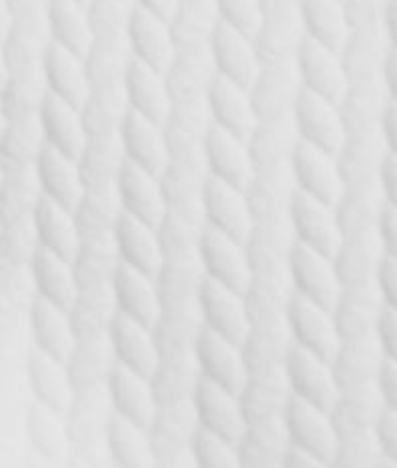 Merry & Bright Cable Sweatshirt WHITE