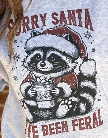 I've Been Feral Sweatshirt GRAY