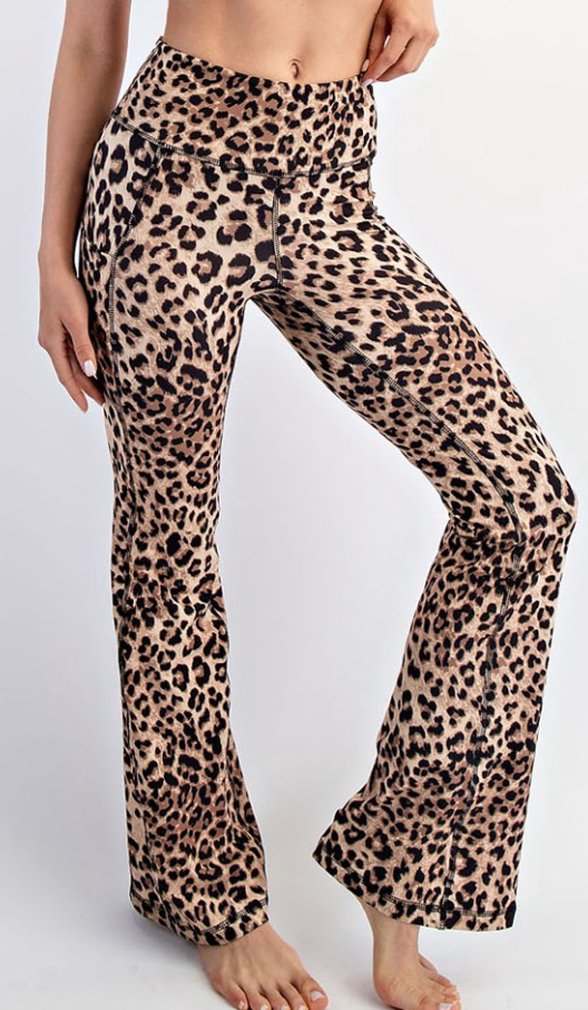 Animal Butter Soft Flare Leggings