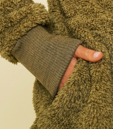 Oversize Hoodie Cardi MOSS