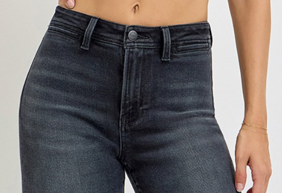 RISEN HR Crop Wide BLACK 27.5"