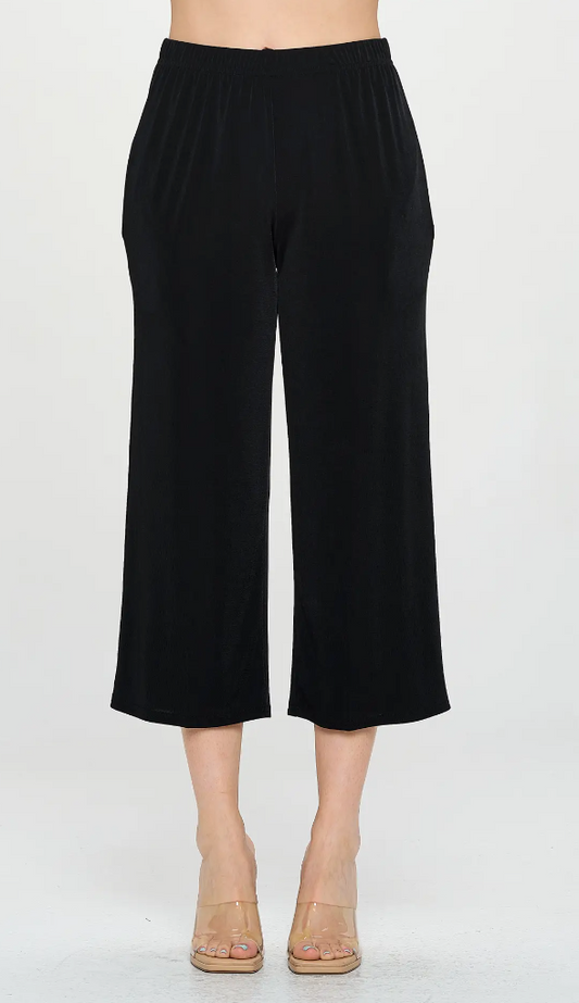 Everyday/Travel Wide Leg Ankle BLACK