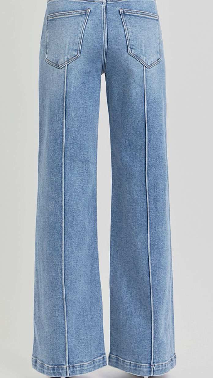 RISEN HR Pintuck Wide Leg 31" MED