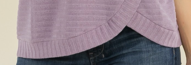 Pearl Dolman Detail Sweater LILAC