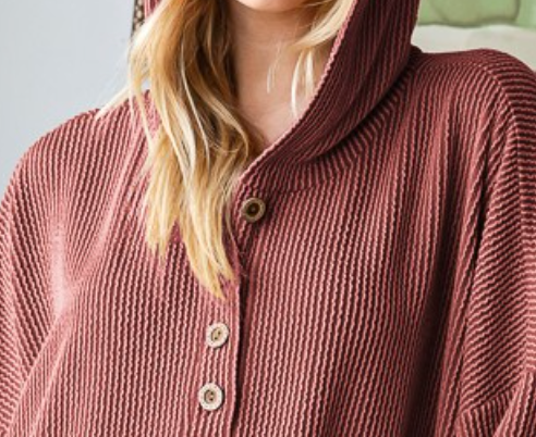 Urban RIb Hoodie RUST