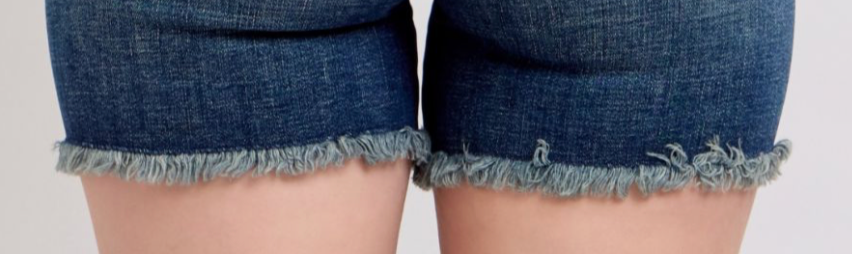 JUDY BLUE HR Tum Ctrl Frayed 3.75"