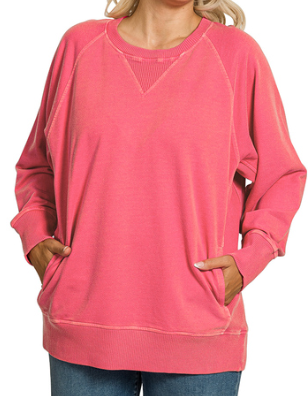 PS Fr Terry Pocket Sweatshirt RED