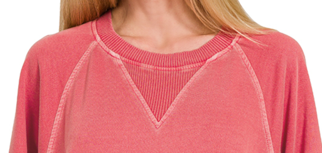 Favorite Pocketed Sweatshirt RUBY