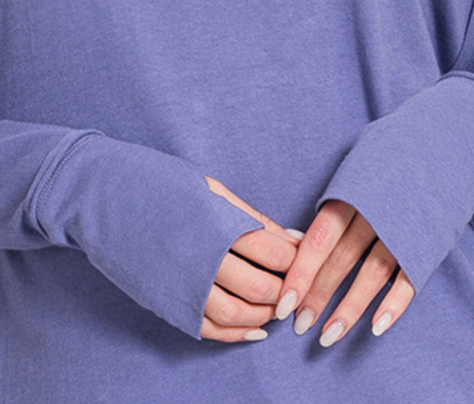Raglan Sleeve Thumbhole MARLIN