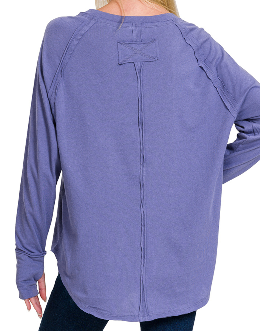 Raglan Sleeve Thumbhole MARLIN