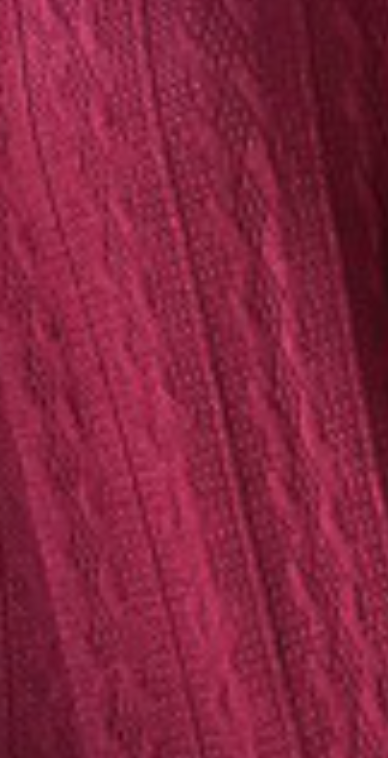 Cable Knit Hoodie BURGUNDY