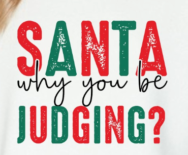 Judging Santa Sweatshirt IVORY