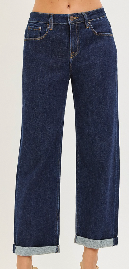 RISEN Slouchy Cropped Boyfriend 26'/28.5"