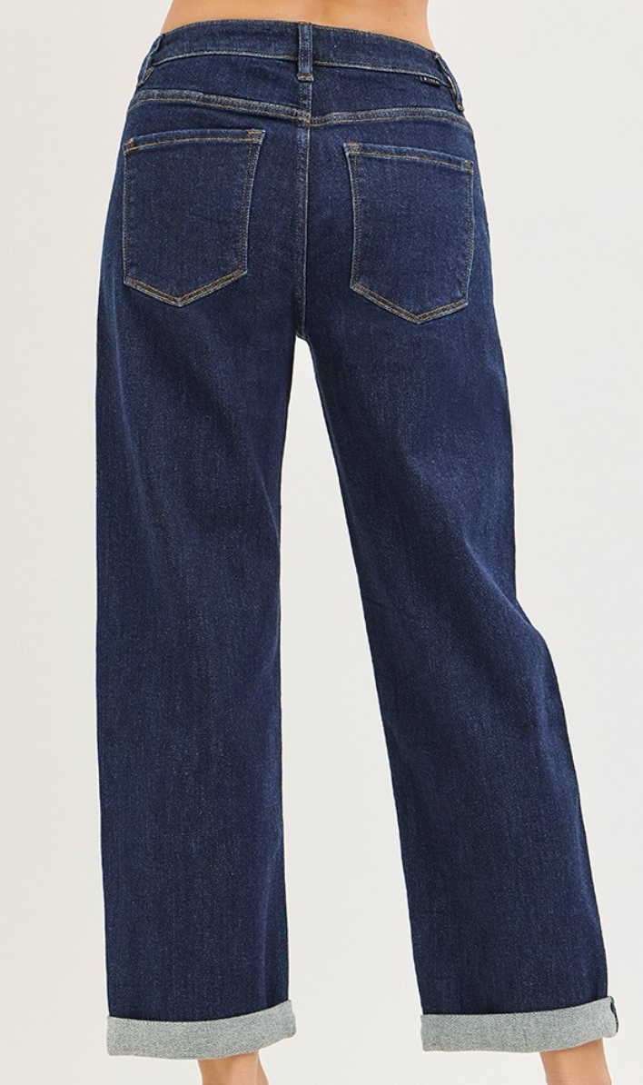 RISEN Slouchy Cropped Boyfriend 26'/28.5"