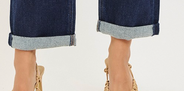 RISEN Slouchy Cropped Boyfriend 26'/28.5"