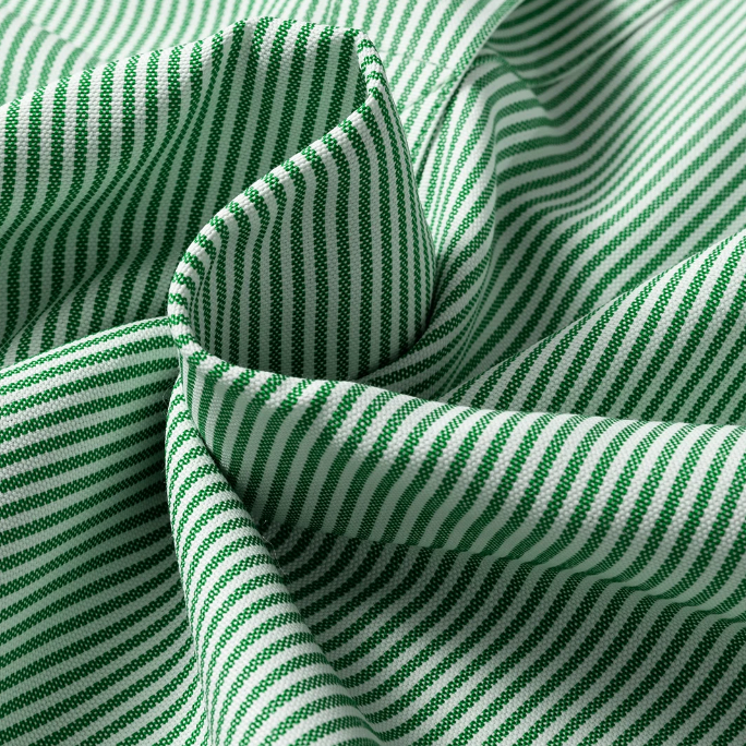 Striped Collared 1/2 Sleeve GREEN