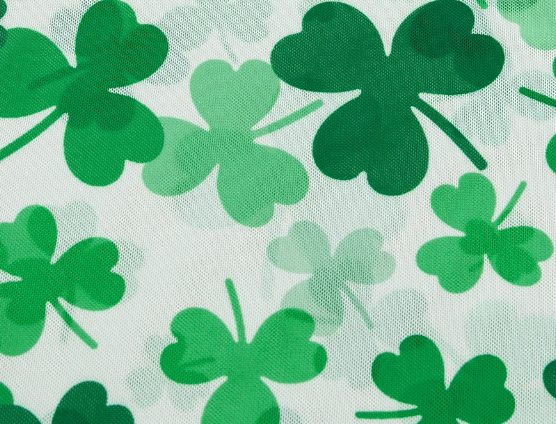 Shamrock Lettuce Trim Mesh GREEN