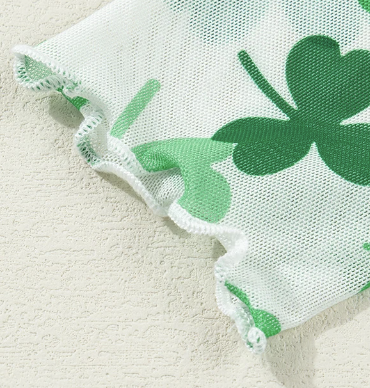 Shamrock Lettuce Trim Mesh GREEN
