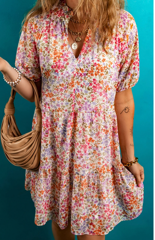 Bloom & Breeze Floral Dress