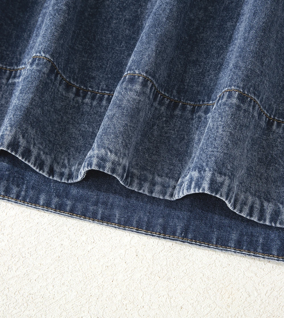 Threadline Denim Dress