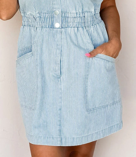 Coastal Breeze Stripe Dress