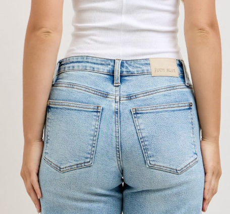 JUDY BLUE Wide Leg Crop MR 24.5"