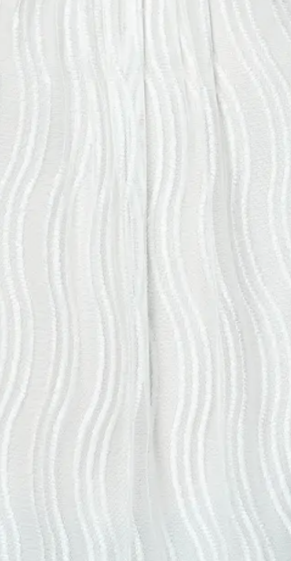 Wave Texture Top WHITE