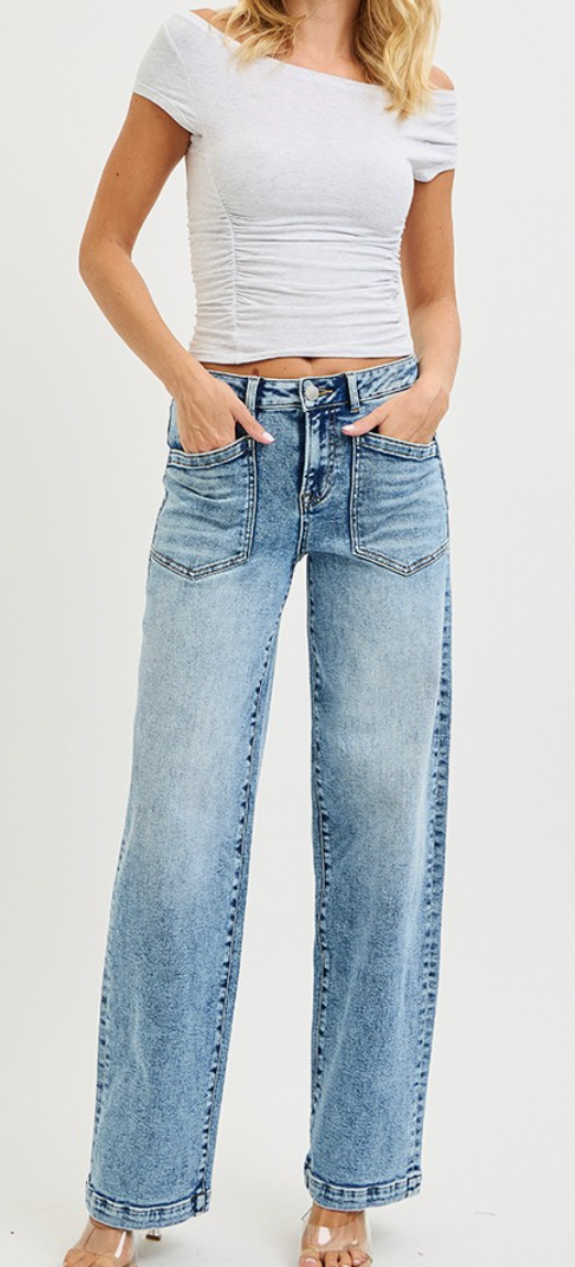 RISEN Slouchy Patch Pocket MR 33"