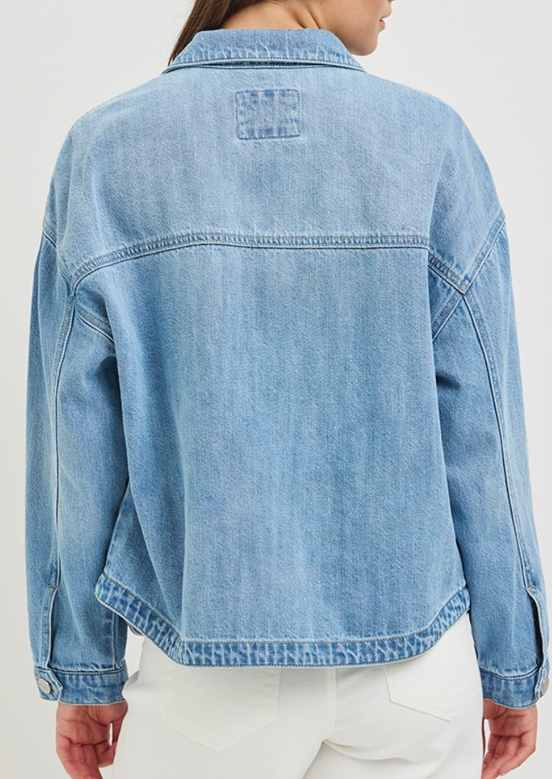 RISEN Relaxed Fit Denim Jacket