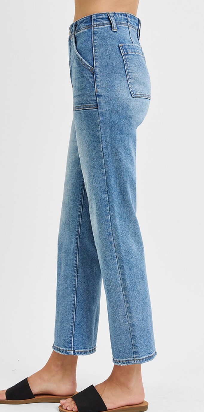 RISEN Ankle Flare Patch Pocket HR 28"