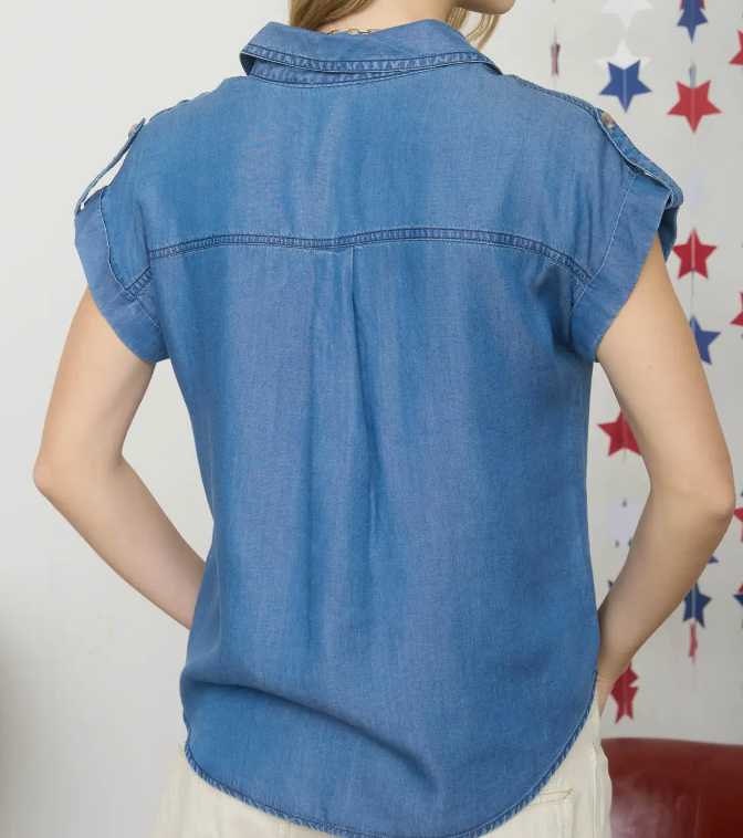 Everyday Chambray Button Down