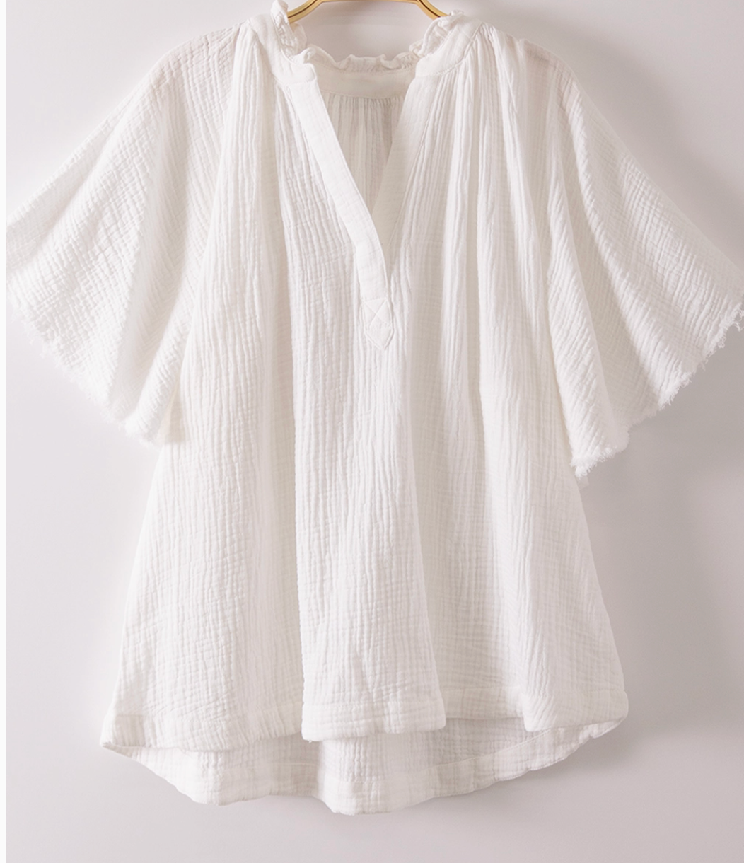 Sweet Escape Peasant WHITE