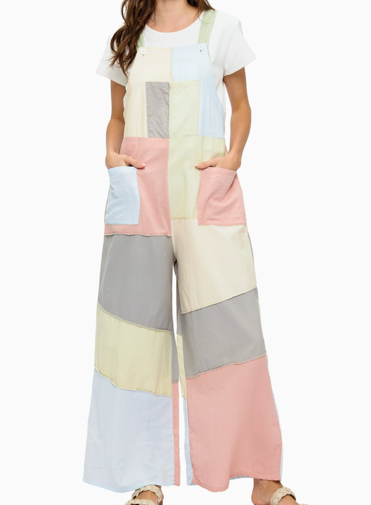 Pastel Patchwork Dream Jumper