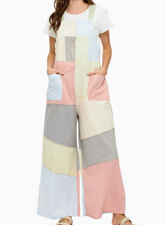 Pastel Patchwork Dream Jumper