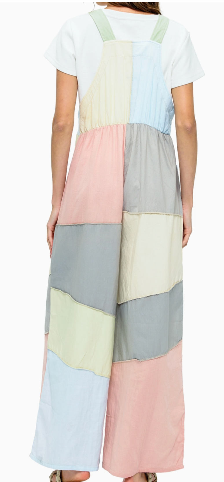 Pastel Patchwork Dream Jumper