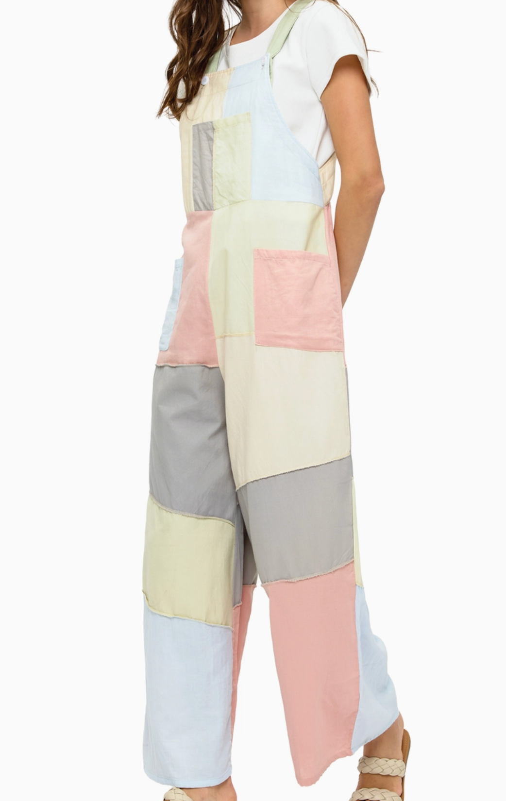 Pastel Patchwork Dream Jumper