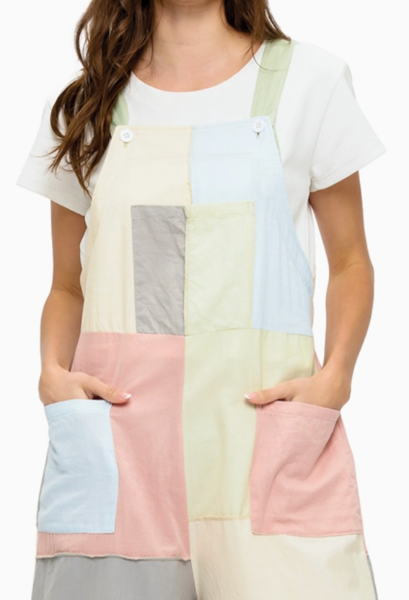 Pastel Patchwork Dream Jumper
