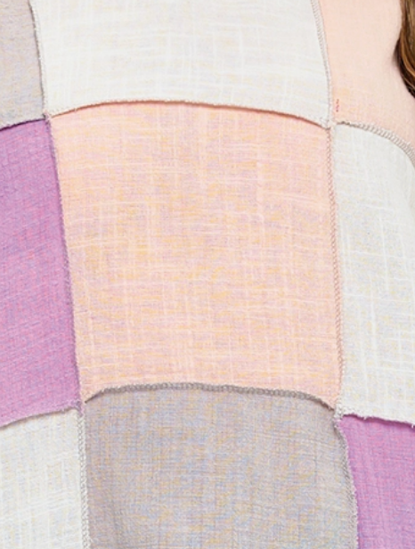 Boho Breeze Patchwork Tank MULTI