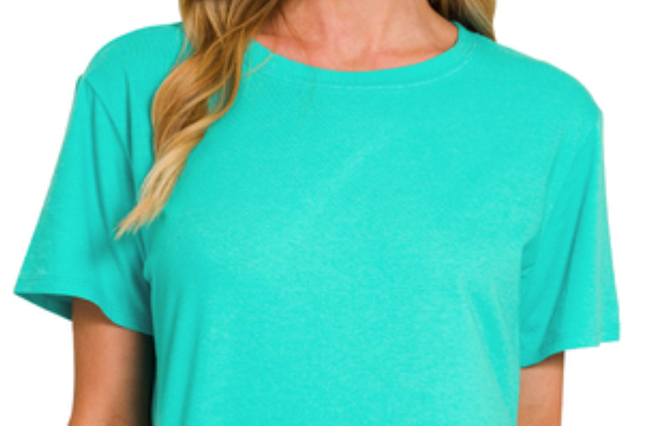 Closet Staple Tee TURQUOISE