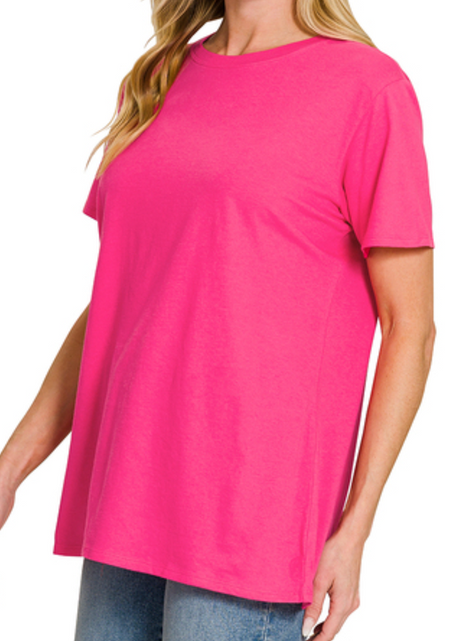 Closet Staple Tee HOT PINK