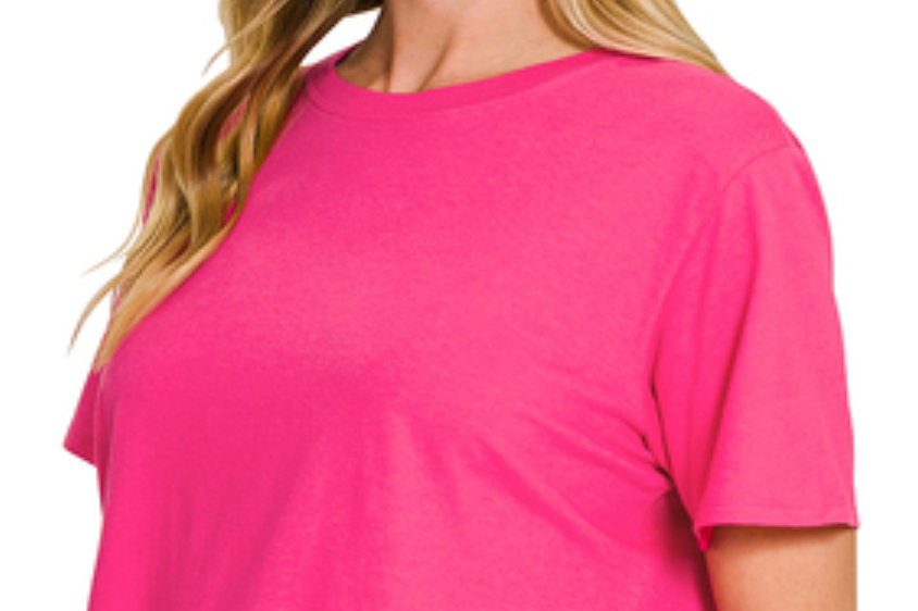 Closet Staple Tee HOT PINK