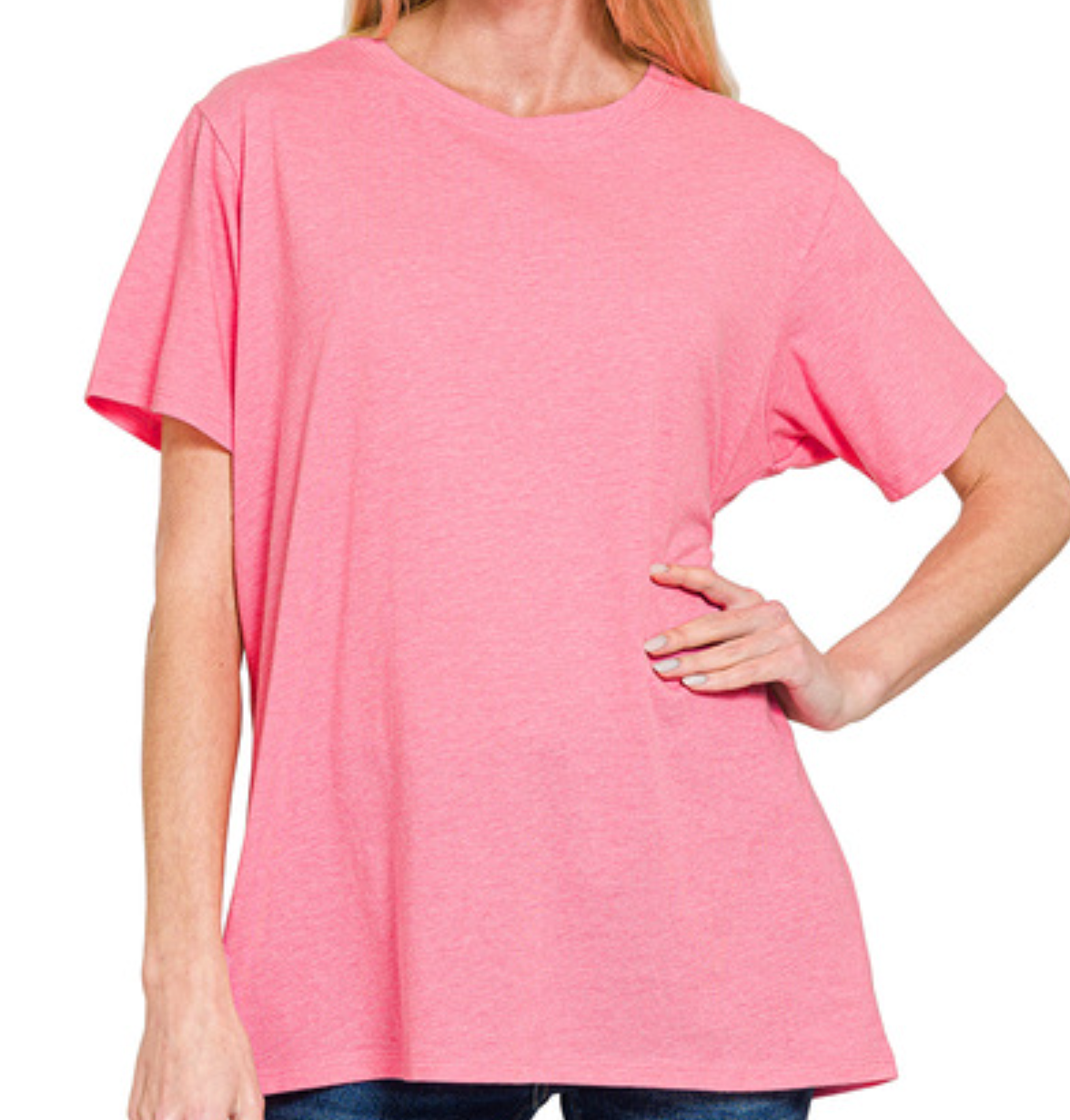 Closet Staple Tee FUCHSIA