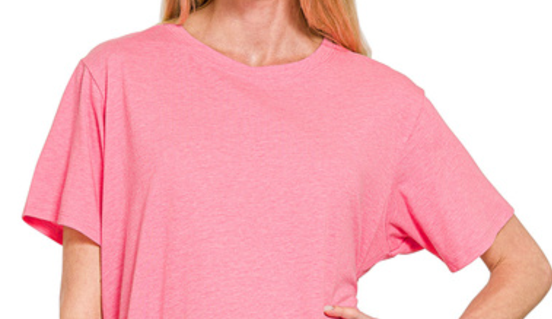 Closet Staple Tee FUCHSIA